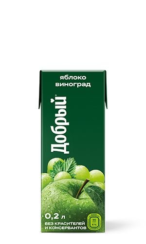 Сок Добрый Яблоко-виноград
