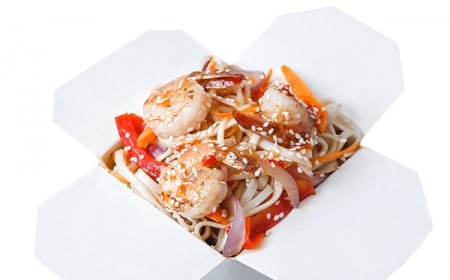 Креветки в соусе свит чили