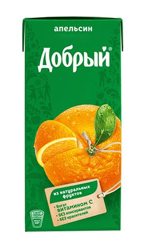 Сок добрый апельсин