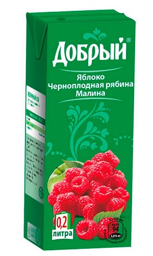 Сок добрый малина